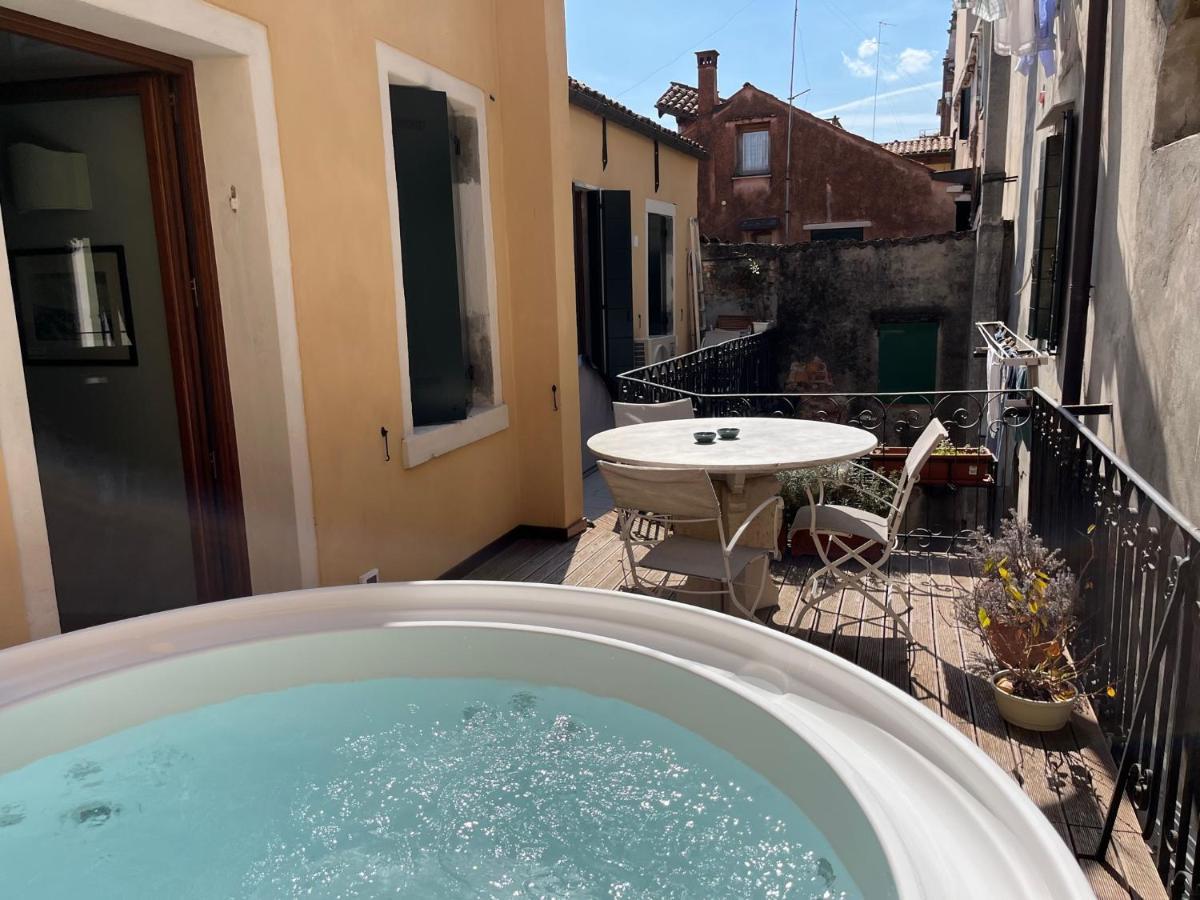 Casa Virginia Direct At The Canal Cannaregio With Own Roof Terrace ヴェネツィア エクステリア 写真